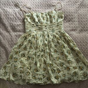 altar’s state floral mini dress